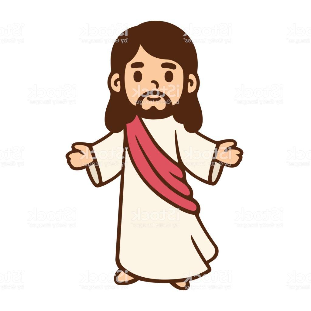 1024x1024 Hd Cartoon Jesus Drawing Vector Photos
