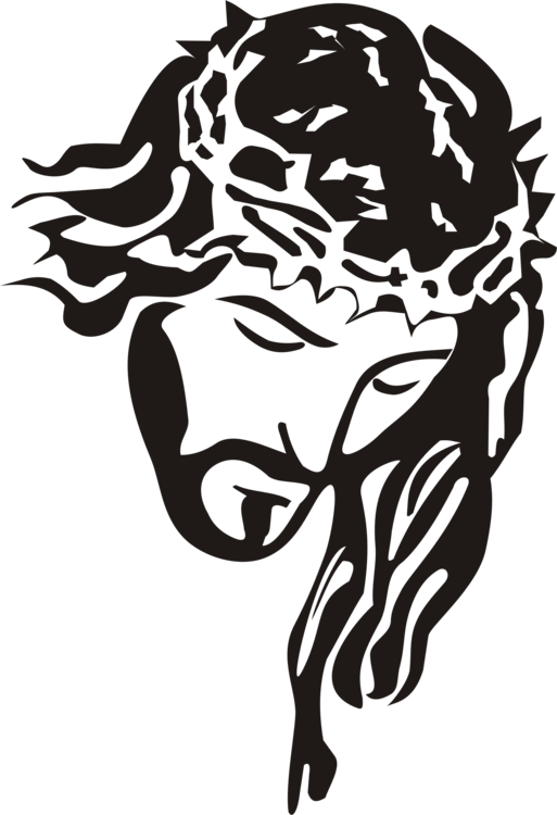 513x750 Black White Png Of Jesus Free Black White Of Jesus