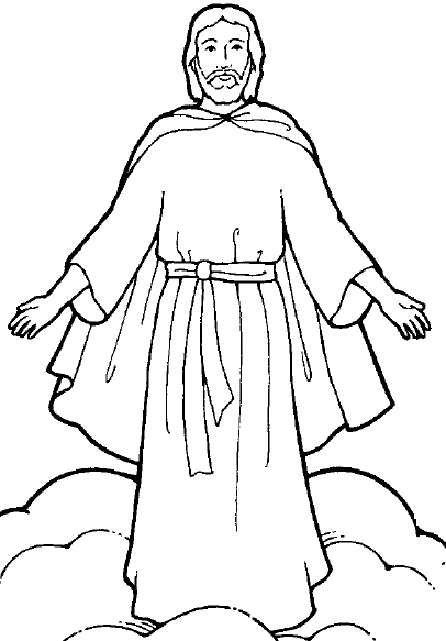 406x583 Printable Coloring Pages Jesus Christ