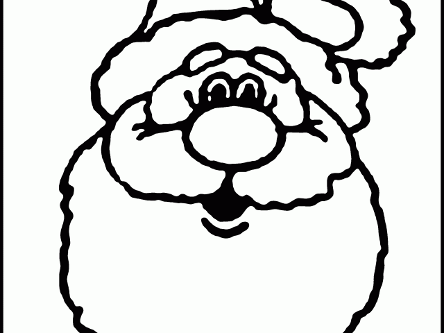 640x480 Santa And Jesus Coloring Pages With Christmas For Kids