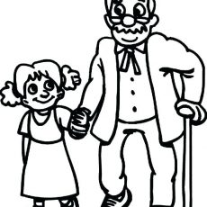 230x230 Startling Coloring Pages Of Helping Others Collection Drawing