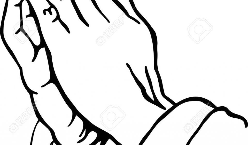 1024x600 Drawings Of Jesus Hands Praying Hands Clipart Craft Ideas