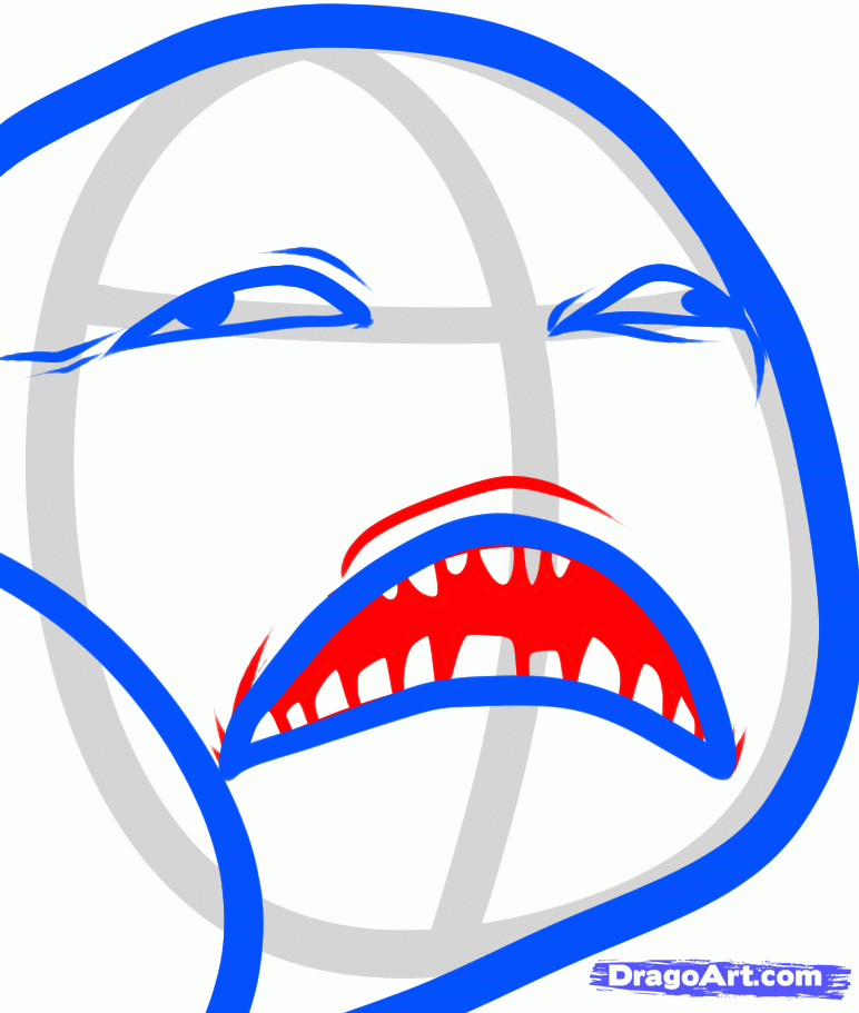 772x911 How To Draw Sweet Jesus Face, Step