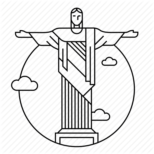 512x512 Drawing Statue Jesus Transparent Png Clipart Free Download