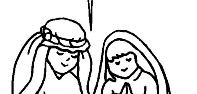 671x320 free coloring pages baby jesus in a manger lovely christmas manger