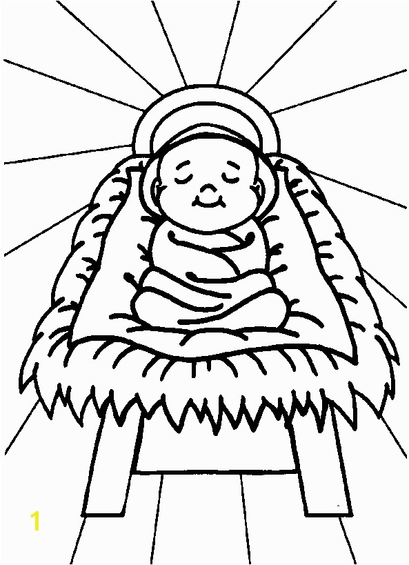 593x819 Free Coloring Pages Of Baby Jesus In A Manger Free Printable Jesus