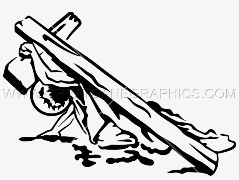 Jesus On The Cross Pencil Drawing | Free download on ClipArtMag