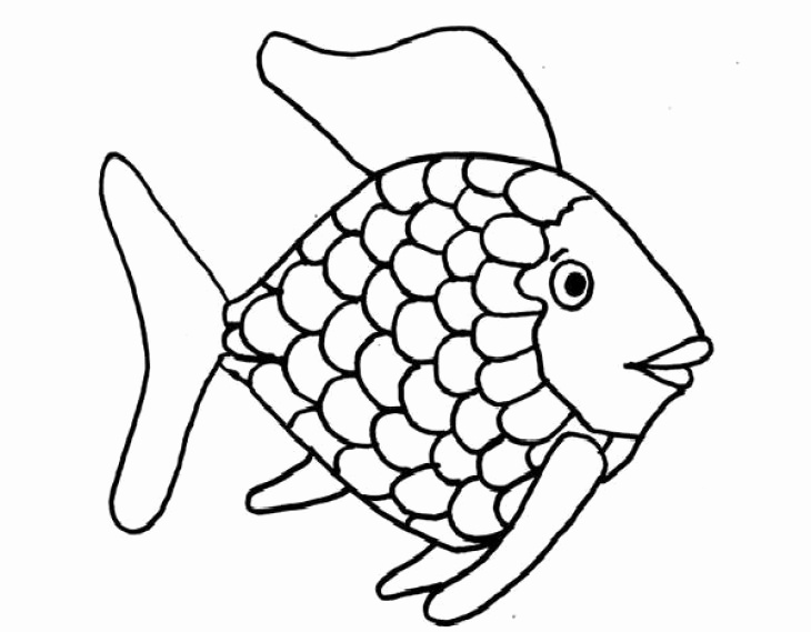 730x569 Jesus Fish Outline Awesome Printable Fish Coloring Pages Best