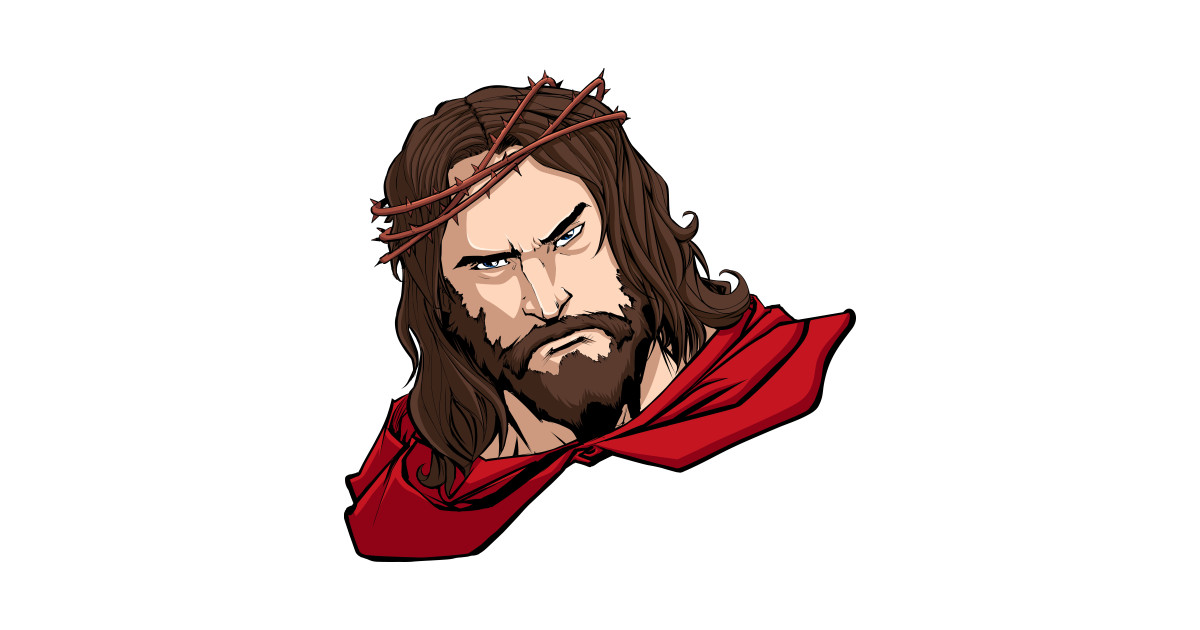 Jesus Portrait Drawing | Free download on ClipArtMag