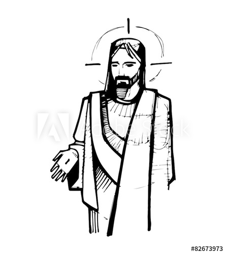 Jesus Resurrection Drawing | Free download on ClipArtMag