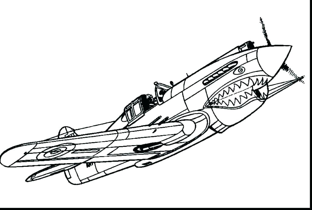 1024x690 Fighter Jet Coloring