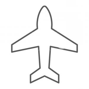 300x300 Jet Airplane Landing Vector Clipart Soidergi