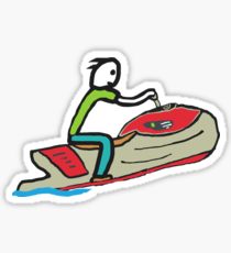 210x230 Jet Ski Drawing Stickers Redbubble