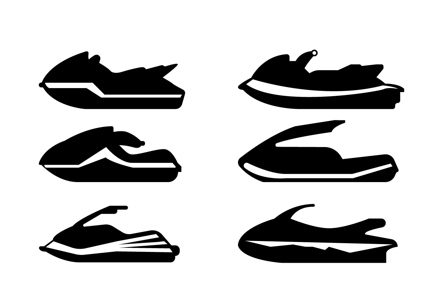 1400x980 Jet Ski Vector