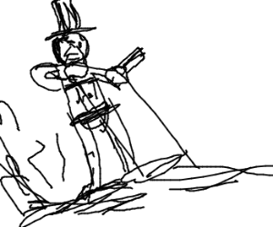 300x250 Lincoln In Piece On Jet Ski Wsandwich