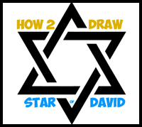 200x179 How To Draw Stars The Star Of David With Easy Step