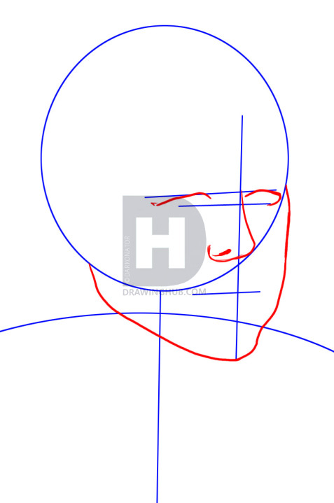 477x719 how to draw john f kennedy, jfk, step