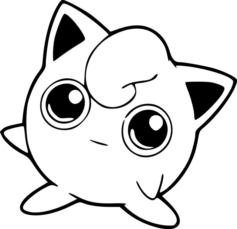 794x766 Jigglypuff Pokemon Truck Car Window Wall Vinyl Decal Etsy