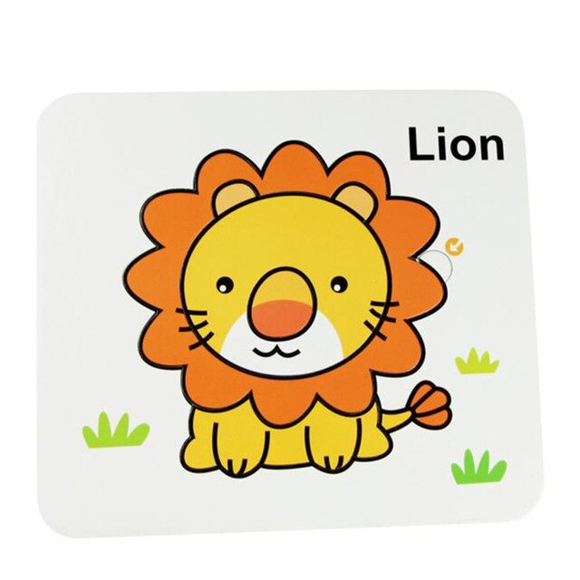 640x640 new arrival wooden animal puzzles magic water drawing painting