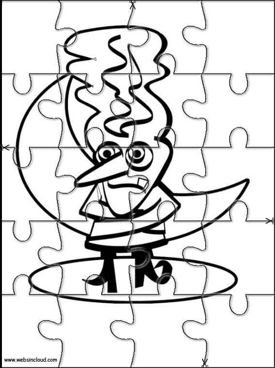 568x758 Beautiful Jigsaw Puzzle Piece Coloring Pages
