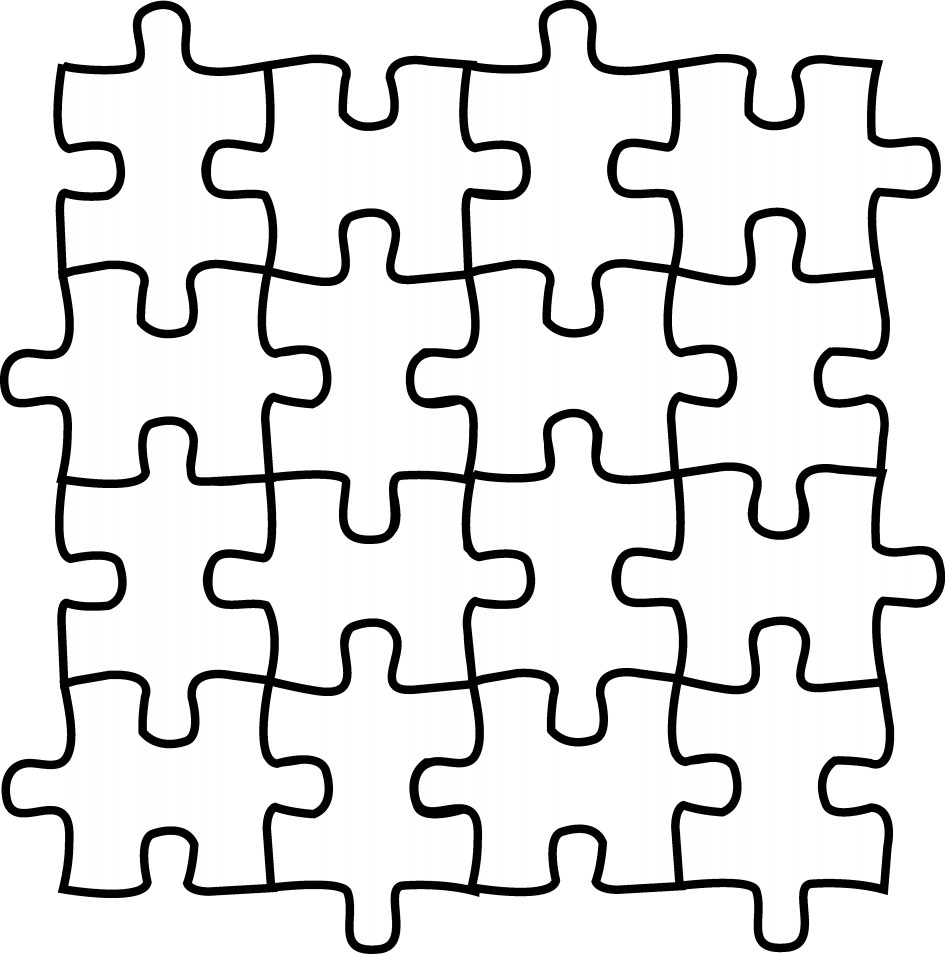 Jigsaw Puzzle Drawing Free download on ClipArtMag