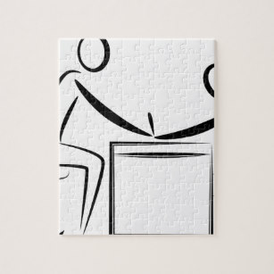 307x307 Drawings Of People Jigsaw Puzzles Zazzle