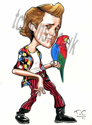 360x486 Jim Carrey Cartoon Portrait And Caricature Picture