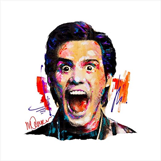 522x522 Sidney Maurer Original Portrait Of Jim Carrey Men's Hooded