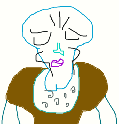 413x430 Handsome Squidward