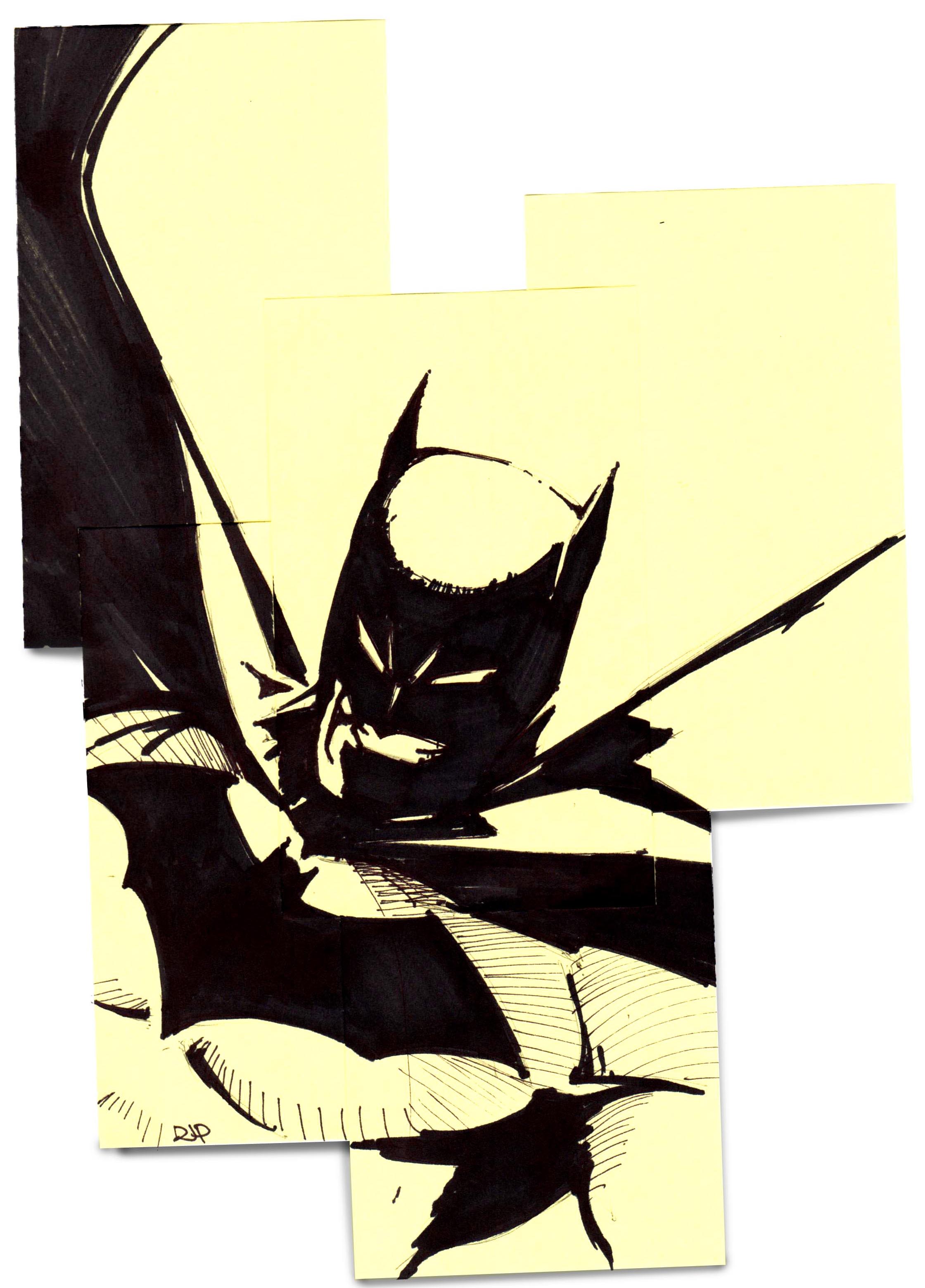 2240x3119 Batman Lineweights