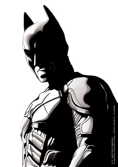 450x634 Amazing Batman Illustrations Digital Paintings