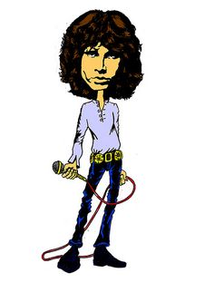 Jim Morrison Drawing