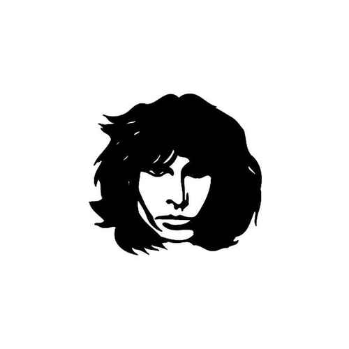 500x500 Rock Band S Jim Morrison The Doors Style Vinyl Sticker