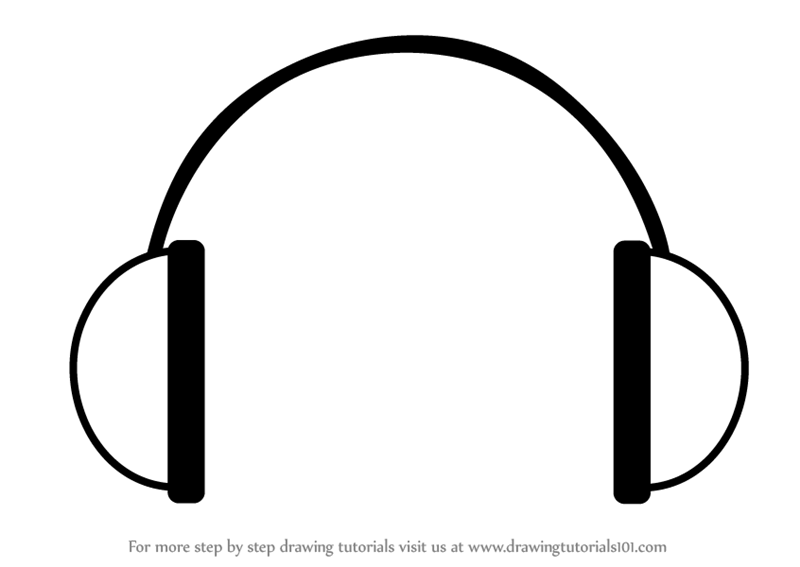 800x567 Headphones Drawing Famous For Free Download