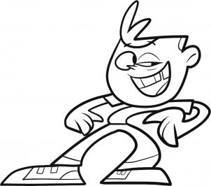 302x266 How To Draw How To Draw Jimmy Two Shoes