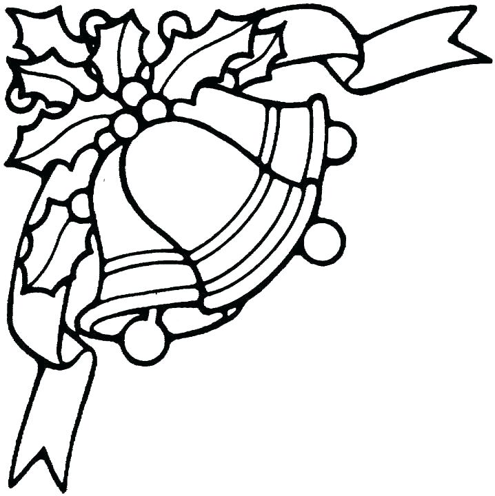 718x720 remarkable christmas bells to color cheap jingle bells