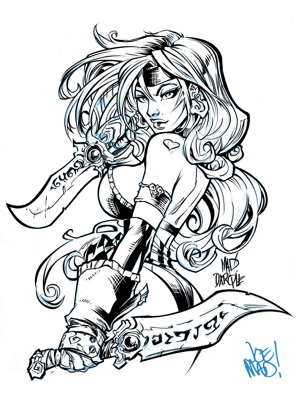 984x1282 Inks Over Mad Red Monika