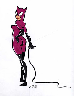 246x320 Joey Lee's Drawings A Catwoman And A Gamer Girl