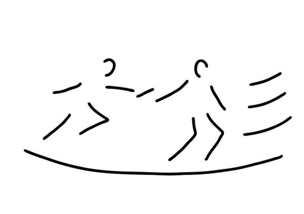 600x423 Jogging Drawings Fine Art America