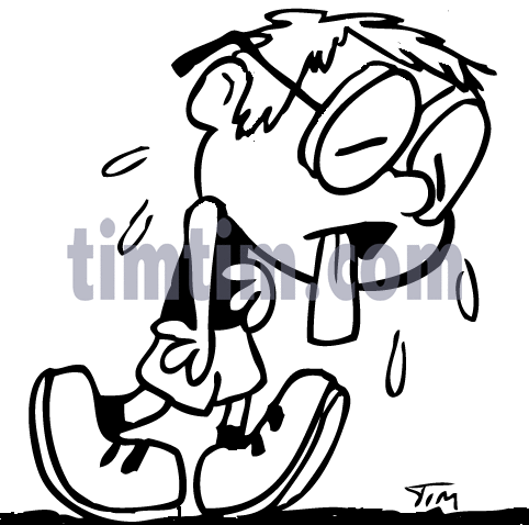 482x478 free drawing of a jogger boy bw from the category sports