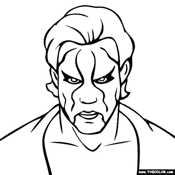 560x560 Wwe Coloring Pages Printable Wrestlers Coloring Pages John