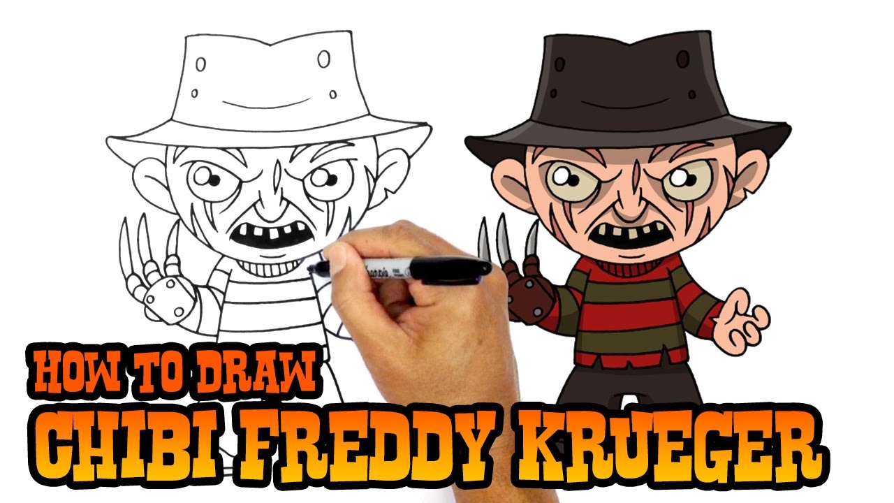 1280x720 How To Draw Freddy Krueger Nightmare On Elm Street