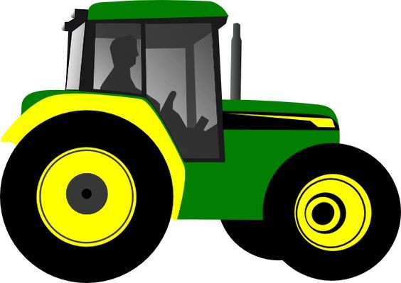 564x399 Free Tractor Clipart Green Clip Art John Deere Also