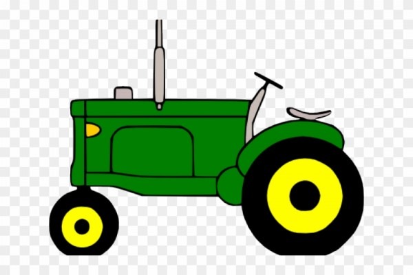 600x400 Easy Tractor Drawing