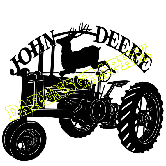 570x570 John Deer Silhouette
