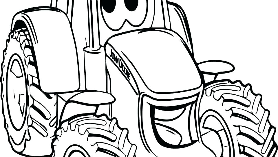 960x544 John Deere Tractor Printable Color Pages Johnny Coloring Splendid