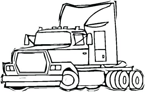 480x304 semi trailer coloring pages semi trailer truck coloring