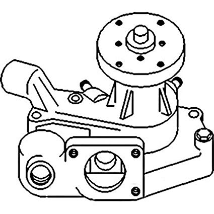 425x425 Water Pump For John Deere Tractor