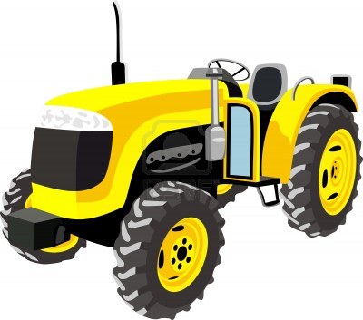 400x353 Brilliant Tractor Clip Art Free Clipart Black And White Silhouette