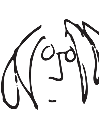 328x394 john lennon's self portrait the art of selfies in john